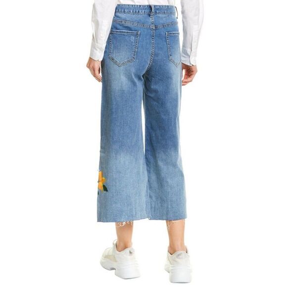 Gabby Isabella Sz. 12 Crop Flare Jean - Picture 2 of 15